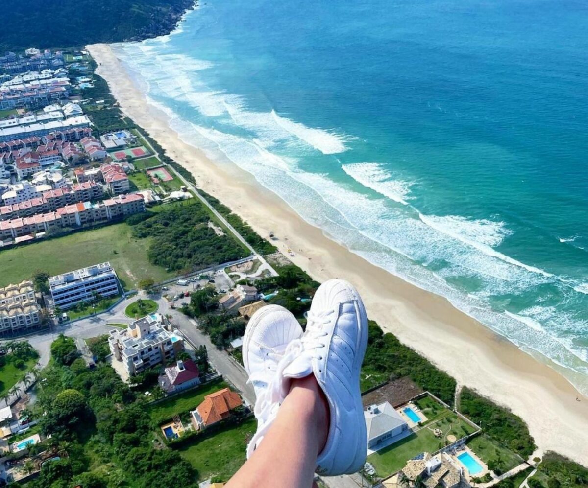 Voo de parapente em Florianópolis! Emoção, adrenalina e muitas vistas lindas da altura! 2