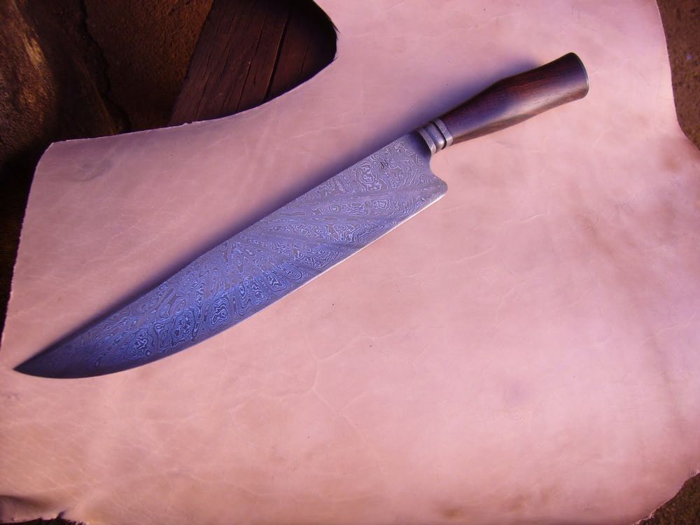 Desafio sob fogo VIP! Aprenda a arte da cutelaria com a confecção de uma faca artesanal em aço damasco 3