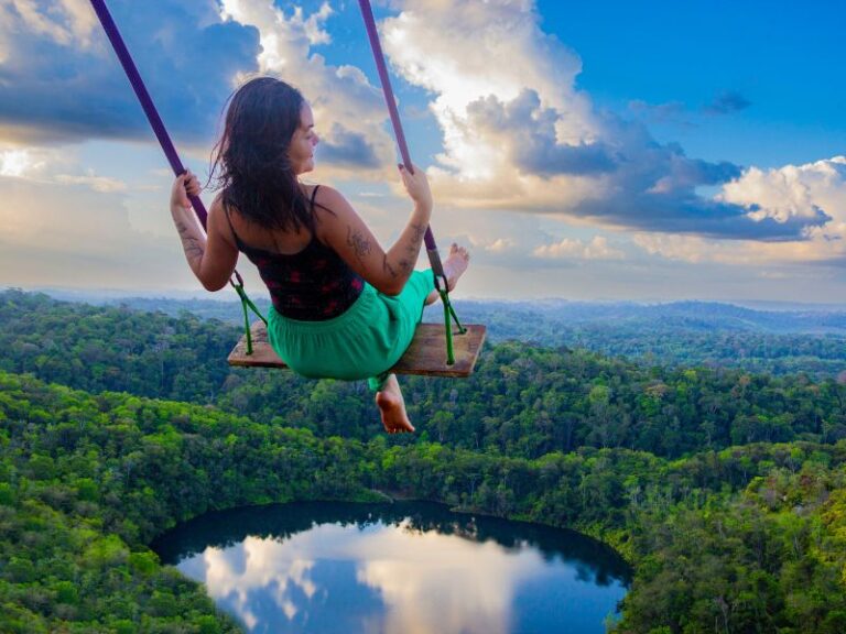 Camping com Vista de Tirar o Fôlego na Mina F12 amapa