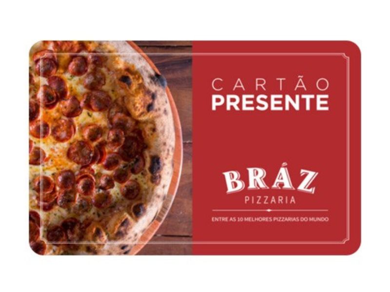 Gift Card Bráz Pizzaria Virtual
