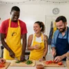 Aula de culinária de 4 horas em São Paulo com 9 receitas e bebidas à vontade
