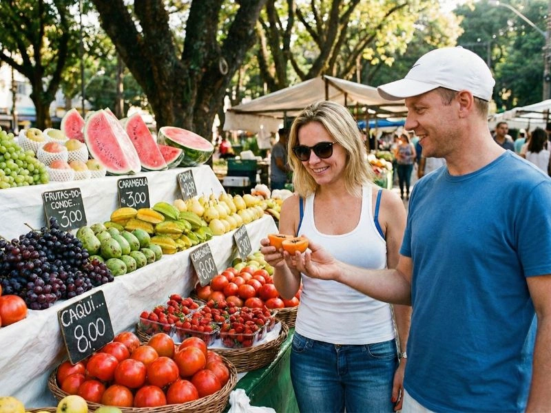 Experiência Brasileira de Frutas Tropicais em São Paulo