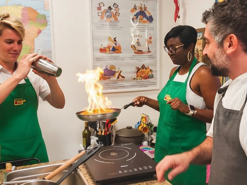 Aula Prática de Culinária no Rio: Comidas de Rua Icônicas e Caipirinhas