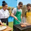 Aula de Churrasco Brasileiro e Drinks + Festa no Pátio em Copacabana