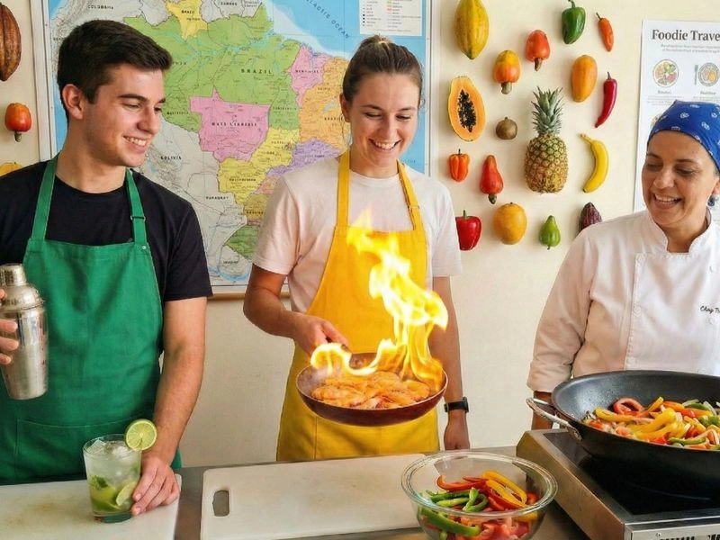 Experiência prática em Foz do Iguaçu – cozinhe, beba e saboreie
